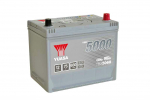 Aku YBX5068 12V 75Ah 650A(EN) Yuasa Silver High Performance jap - +