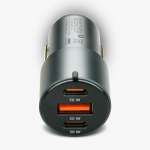 everActive CC-40Q autolaadija USB QC3.0 ja 2x USB-C PD 60W