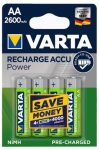 Varta Pro aku AA/LR6 2600mAh 4-pakk