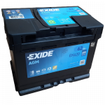 Exide Start-Stop AGM aku 62Ah 680A(EN)