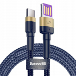 Kaabel USB -> USB-C 1,0m 5A 40W Baseus, kiirlaadimine