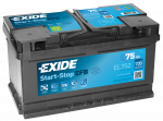 Exide Start-Stop EFB aku 75Ah 730A(EN)