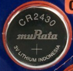 Sony/Murata CR2430 liitiumpatarei