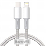 Kaabel USB-C -> iPhone Lightning kiirlaadimiseks 20W 2,0m Baseus