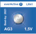 Mini Alkaline patarei EverActive G3 LR736 LR41 AG3 1,5V