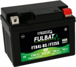 Fulbat GEL aku 12V 5,3Ah(C20) 70A(EN) FTX4L-BS/FTZ5S