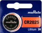 Sony/Murata CR2025 liitiumpatarei