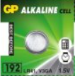 GP LR41/V3GA/192 1,5V patarei