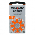 Rayovac Extra 13/PR48 kuuldeaparaadi patarei, 8-pakk