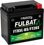 Fulbat GEL aku 12V 5,3Ah(C20) 90A(EN) FTX5L-BS/FTZ6S