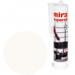 SANITAARSILIKON MIRA SUPERSIL 300ML 100 VALGE