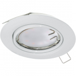 RIPPLAEVALGUSTI EGLO PENETO 1X5W GU10 VALGE
