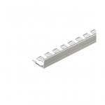 PLAADILIIST CEZAR L-PROFIIL ALUMIINIUM 10X2500MM NATURAALNE