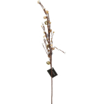KUNSTLILLE OKS KELLUKESTEGA 60CM KULD/VALGE