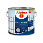 METALLIV&Auml;RV ALPINA DIREKT AUF ROST 2,5L H&Otilde;BEDANE (RAL9006) L&Auml;IKIV