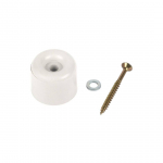 UKSESTOPPER KRUVIGA VALGE 1TK 30MM &Oslash;