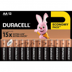 PATAREI DURACELL BASIC AA 12TK PAKIS