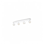 KOHTVALGUSTI PHILIPS STAR 4X4.5W VALGE