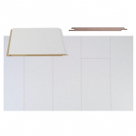 LAEPANEEL DARNA MDF 6X160X1200MM VALGE 1,54M&sup2; PAKIS