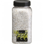 DEKORATIIVKIVID MICA DECORATIONS 7,5X7,5X15,5CM VALGE PUDEL 1KG