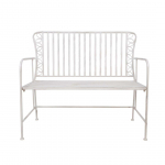 PINK JASMINE 103X50XH93CM ANTIIKVALGE METALL