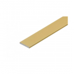 ALUMIINIUM PROFIIL CEZAR FLAT 15X2X1000MM ANOD.KULDNE