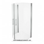 DU&Scaron;INURGA UKS DUSCHY FREE 5201-95 80X190CM KIRGAS