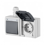 PISTIKUPESA 2-NE ELEKTRO-PLAST MAANDUSEGA AQUANT IP65