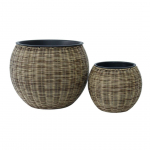 LILLEPOTT WICKER D40XH32CM HELEPRUUN