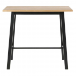 BAARILAUD CHARA 117X58XH105CM TAMM/MUST