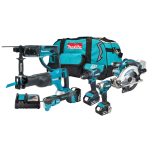 COMBOKIT MAKITA DLX6141TX1 18V 3X5,0AH LI-ION
