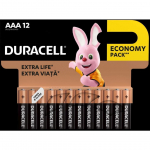 PATAREI DURACELL BASIC AAA 12TK PAKIS