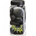 DEKORATIIVKIVID MICA DECORATIONS 7,5X7,5X15,5CM MUST PUDEL 1KG
