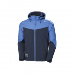 SOFTSHELL JAKK KAPUUTSIGA HELLY HANSEN OXFORD, SININE 2XL
