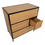 KUMMUT HEDVIG 70X40XH74,5CM SAAR/MUST