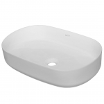 KERAAMILINE VALAMU ISVEA INFINITY &Oslash;55X36CM OVAAL VALGE