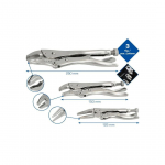 HAARATSTANGIDE KOMPLEKT BRILLIANT TOOLS 3-OSA
