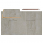 LAEPANEEL DARNA MDF 6X160X1200MM TUHK 1,54M&sup2; PAKIS