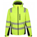 TALVE SOFTSHELL PESSO HI-VIS, CALGARY, KOLLANE XL