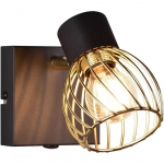 KOHTVALGUSTI TRIO ARDON 10W E14 MUST/VASK