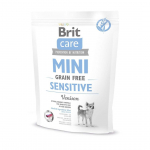 KUIVTOIT BRIT CARE MINI KOERTELE KOERATOIT BRIT CARE MINI SENSITIVE 0,4KG
