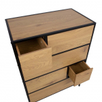 KUMMUT HEDVIG 70X40XH95CM SAAR/MUST