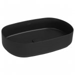 KERAAMILINE VALAMU ISVEA INFINITY &Oslash;55X36CM OVAAL MATTMUST