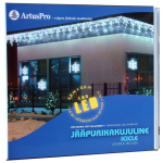 VALGUSKARDIN ARTUS PRO V&Auml;LIS J&Auml;&Auml;PURIKAS 180LED K&Uuml;LM VALGUS 3,9MX0,9M