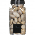 DEKORATIIVKIVID MICA DECORATIONS 7,5X7,5X15,5CM BEEŽ PUDEL 1KG