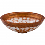 VALAMU GL 333 40X40X13CM KUNSTLIK VAIK ORANŽ-VALGE