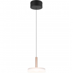 RIPPVALGUSTI TRIO CELESTE LED 354910165 MATT MUST/VALGE/PRUUN
