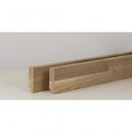 SOKLILIIST LAMELA T&Auml;ISPUIT TAMM, S&Otilde;RMJ&Auml;TKATUD 20X44MM 2,4M