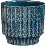 &Uuml;MBRISPOTT MICA DECORATIONS LAURIA &Oslash;13,5CM SININE