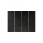 KERAAMILINE P&Otilde;RANDAPLAAT TUNDRA BLACK 10X10(30X40CM) 1,44M&sup2; PAKIS